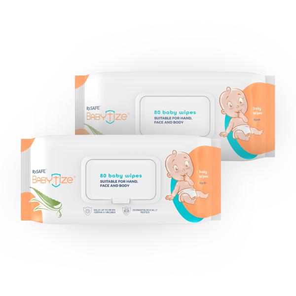 Babytize Baby Wipes Pack of 2 JioMart