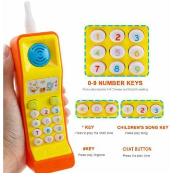 WORLD WIDE WISHES Multicolor Mobile Phone Toy For Kids JioMart