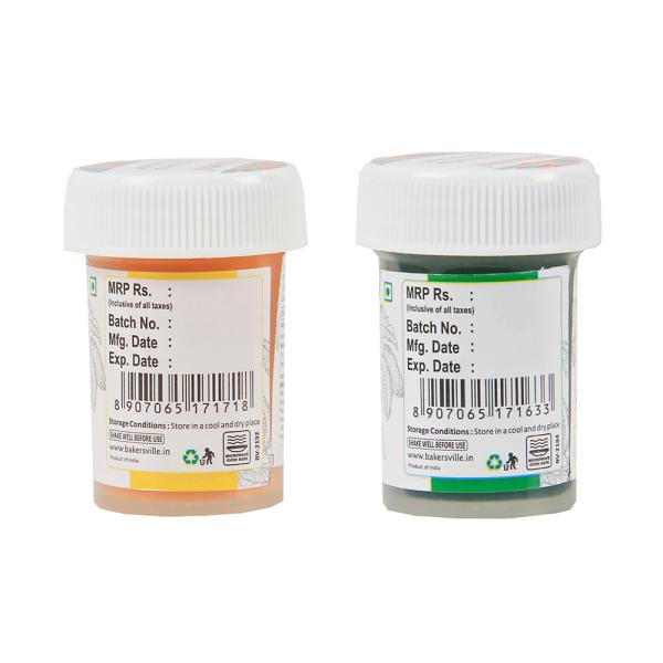 Colourmist Edible Cocoa Butter Colour Paint, Pack Of 2 Assorted Colours