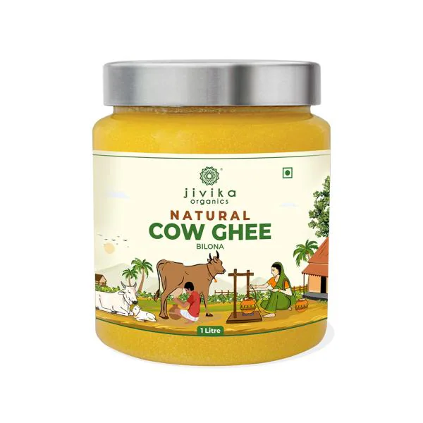 Jivika Natural Cow Ghee 1000ml JioMart
