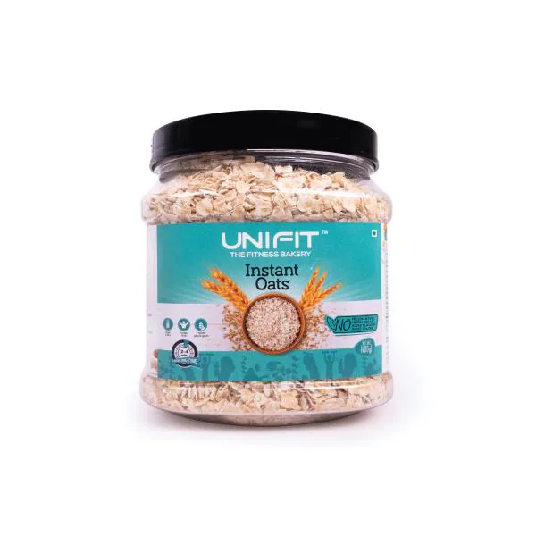 UNIFIT Delicious Instant Oats Healthy Breakfast With Goodness of Plain