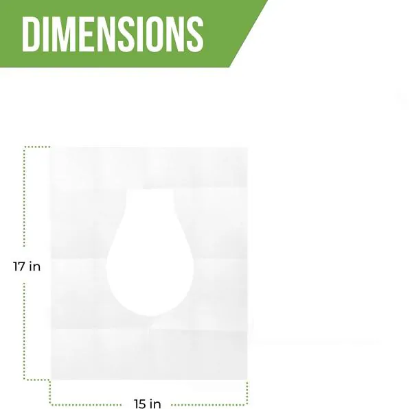 The Empress Biodegradable Paper Toilet Seat Cover Pack of 20 JioMart