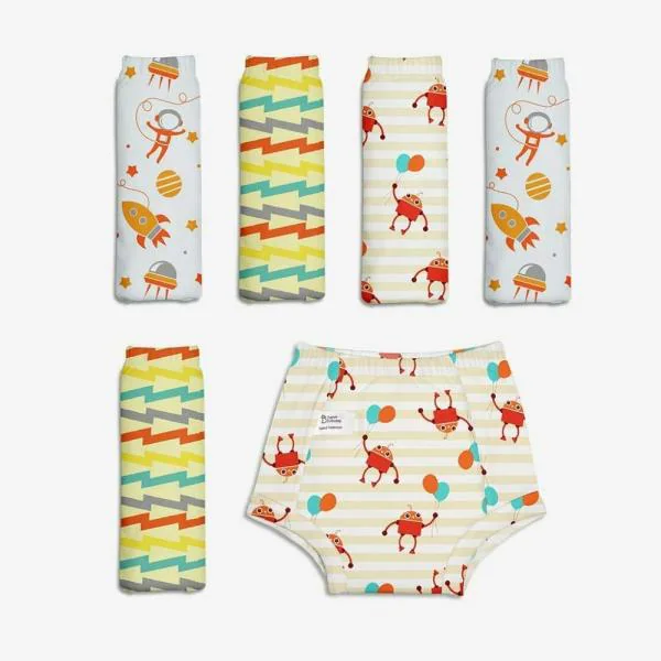 SuperBottoms Waterproof Padded Pull Up Underwear/Potty Training Pants