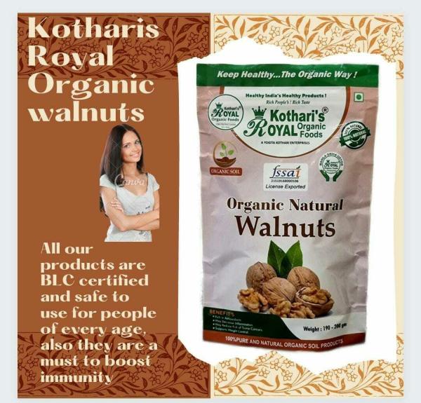 Kothari's Royal Organic Walnut JioMart