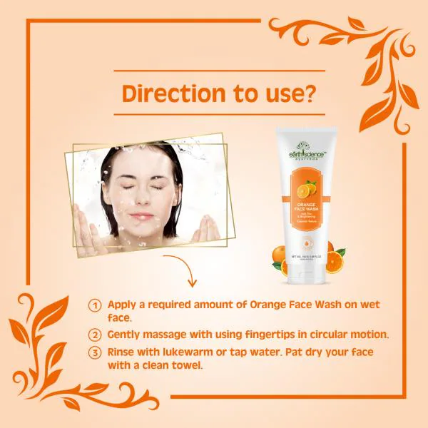 Earth Science Ayurveda Orange Extract for Tan Removal Men & Women Face