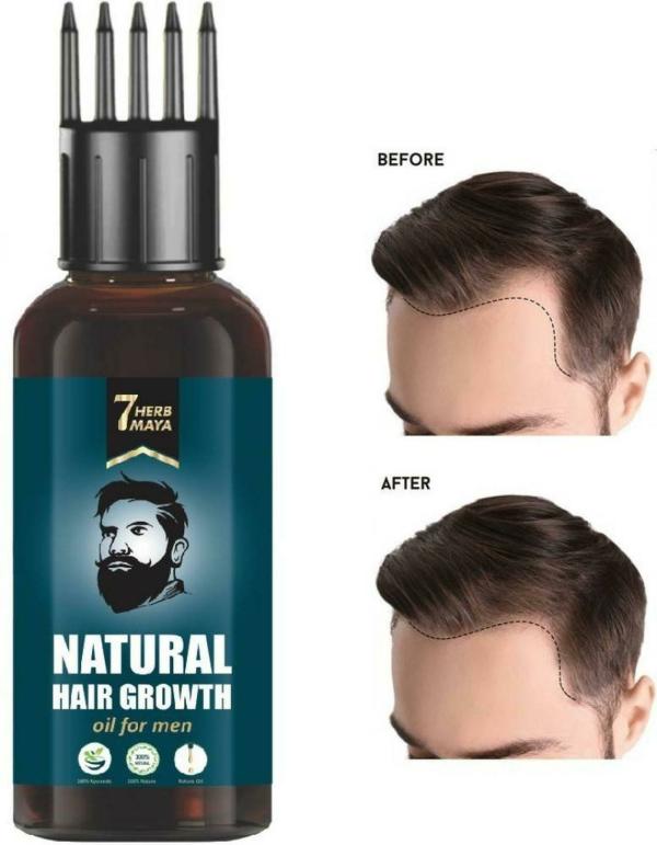7Herbmaya Natural Hair Oil for Hair Growth Neem Leaves Men 100 ml - JioMart