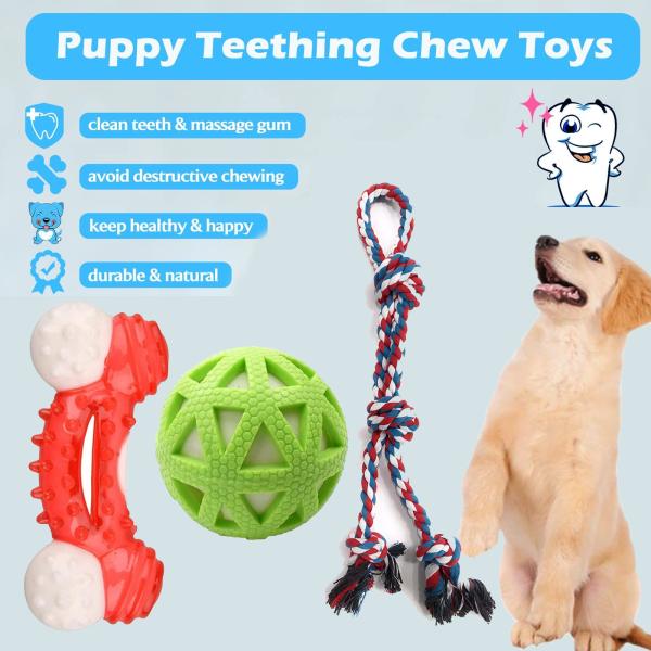 Emily Pets Cats Toys for Small Dogs Puppy Chew Toys with Rope Toys