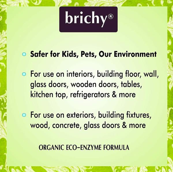brichy Natural Floor Cleaner Liquid Biodegradable 500ml JioMart