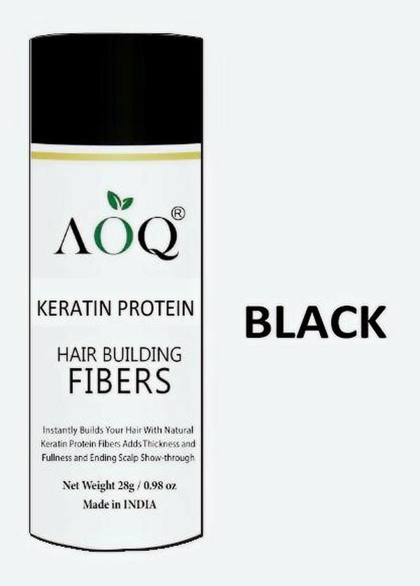 AOQ Hair Building Fibers For Hair Loss Concealer & Instant Styling Natural  Black Color 1 Unit - JioMart