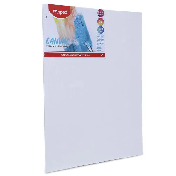 Maped White Canvas Board For Painting JioMart
