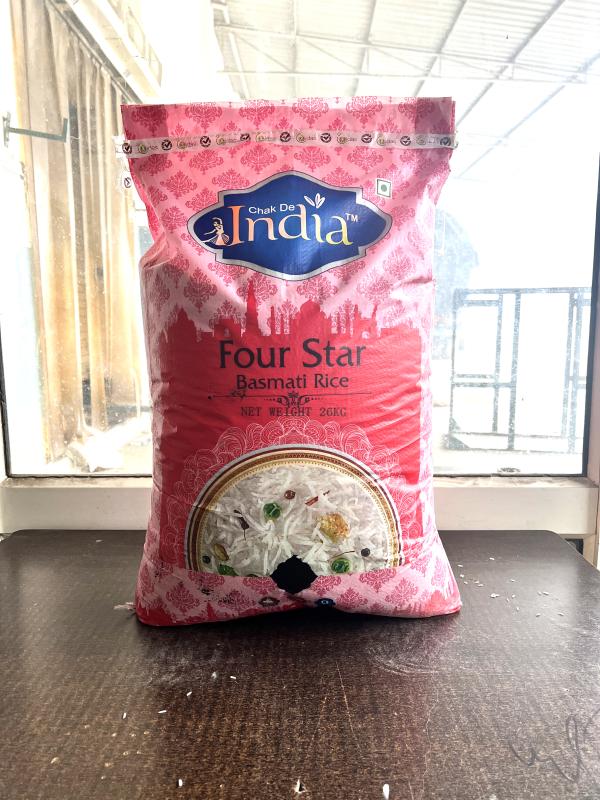 Chak De India 26 Kg Dubar Four Star Basmati Rice JioMart