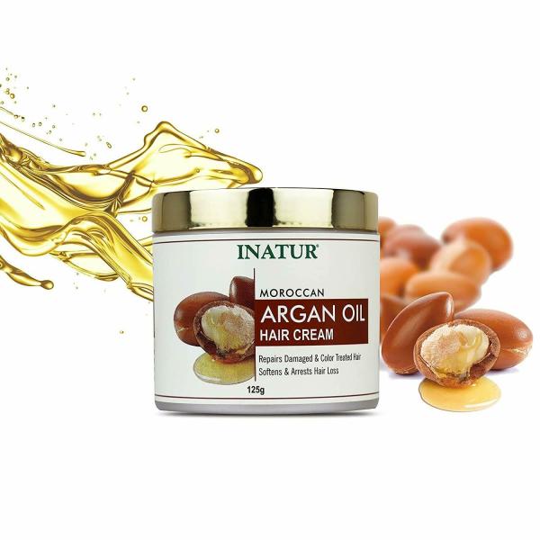 INATUR Moroccan Argan Oil Hair Cream JioMart
