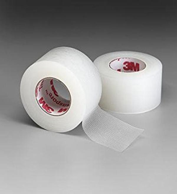 PMW 3M Clear Plastic Tape 1/2 Inch x 10 Yds First Aid Tape (Pack of
