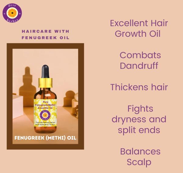 Deve Herbes Pure Fenugreek (Methi) Essential Oil (Trigonella