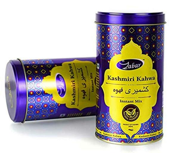 Zabar Premium Kashmiri Kahwa (Qawah Tea) Instant Mix 250 GM Pack of 6