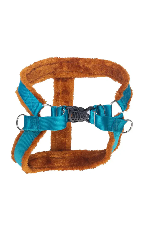 FURRY TAILS Dog Belt Padded Harness with Adjustable Belt Suitable for