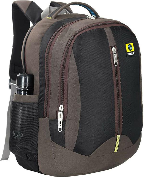 Sibia Brown Nylon Laptop Bags (35 L) JioMart