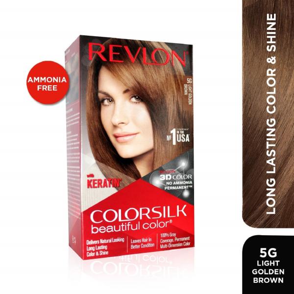 Revlon Color Silk Hair Color 5G Light Golden Brown JioMart