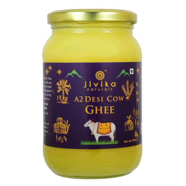 Jivika Desi Cow Ghee 500ml JioMart
