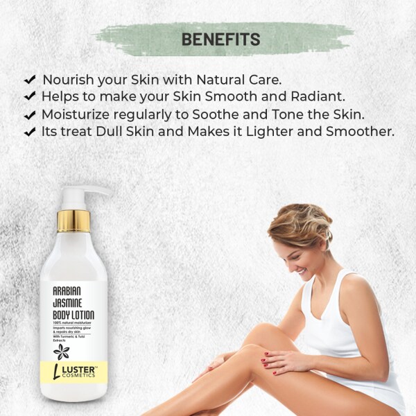 Luster Cosmetics Arabian Jasmine Body Lotion Repairs Dry Skin