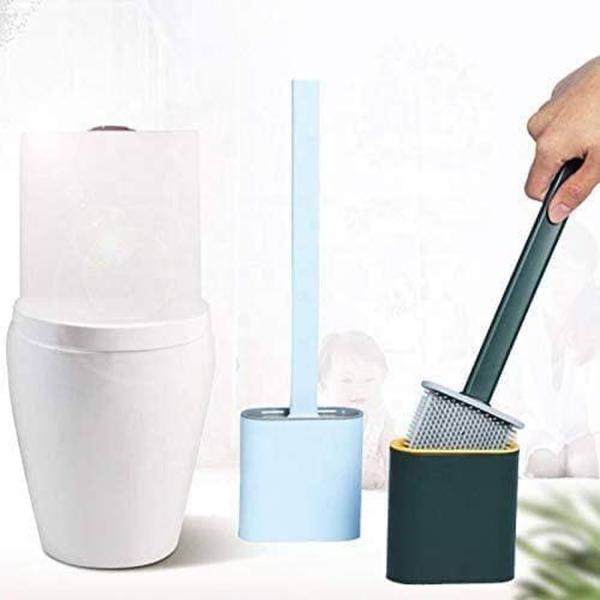 ZURU BUNCH Toilet Brush and Holder Set, Creative Silicone Bathroom ...