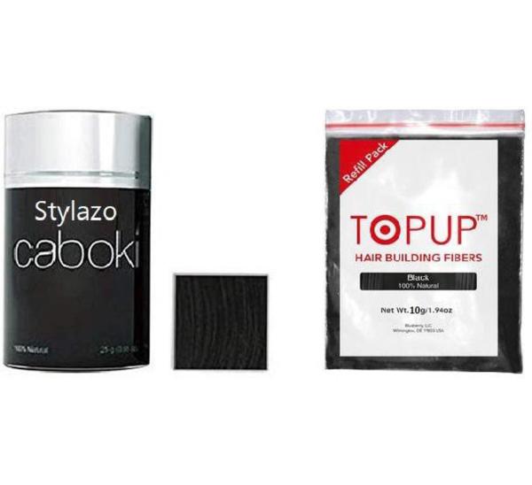 Stylazo Black Hair Building Fiber With Pouch 35 g (Pack of 2) JioMart