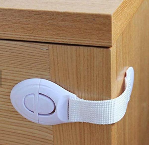 Mopslik Baby Proofing Child Safety Strap Locks / Latches For Drawers