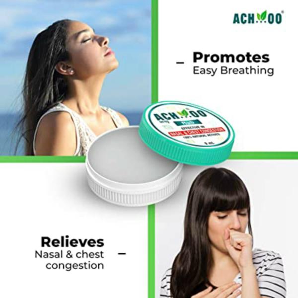 Ach...Oo Nasal And Chest Congestion Rub 36 ml (Pack of 4) JioMart