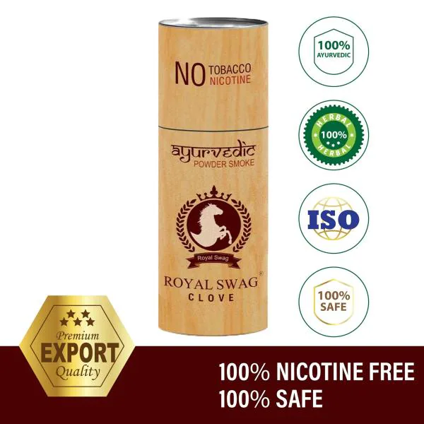 ROYAL SWAG Ayurvedic & Herbal Cigarette, Clove Flavour Smoke for