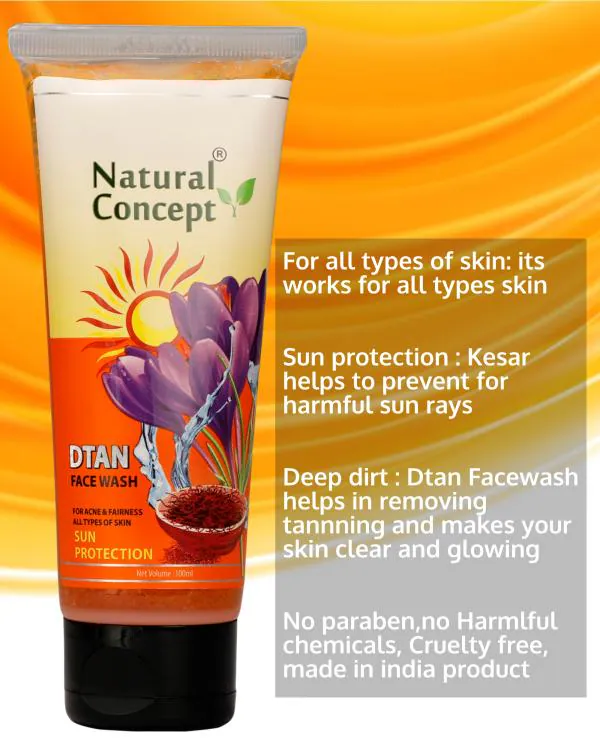 Dtan face wash 100ml pack of 2 JioMart