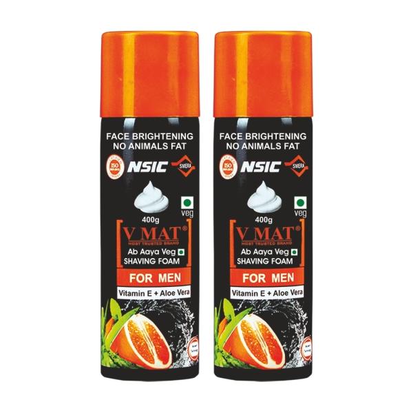 V mat Shaving Foam Pack of 2 JioMart