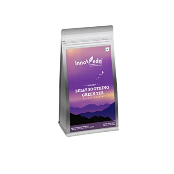 INNOVEDA Belly Soothing Green Tea Helps Digestion Acidity Reflux