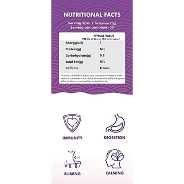 INNOVEDA Belly Soothing Green Tea Helps Digestion Acidity Reflux