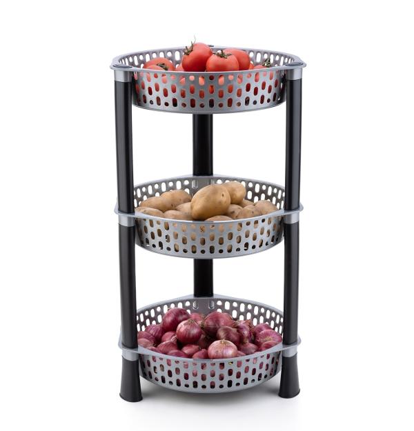 Biltoxi Multipurpose Kitchen Storage Basket, Vegetable Racks and Office