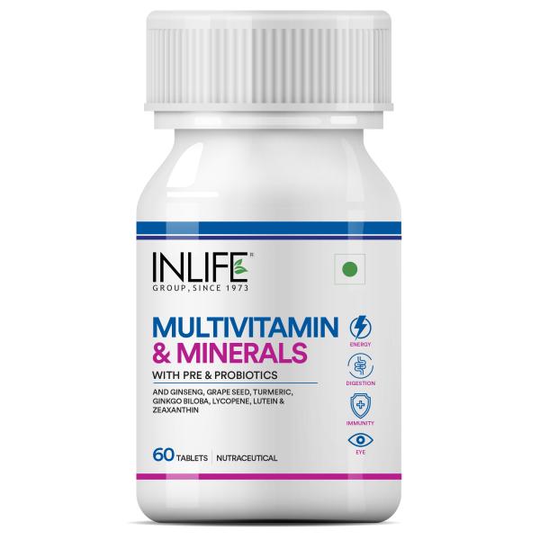 Inlife Multivitamin And Minerals Daily Formula For Men Women Supplement