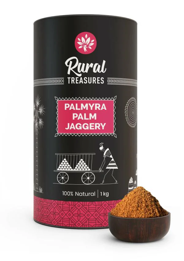 Palmyra Jaggery Powder (Tadgola) Jaggery Natural, Preservative Free