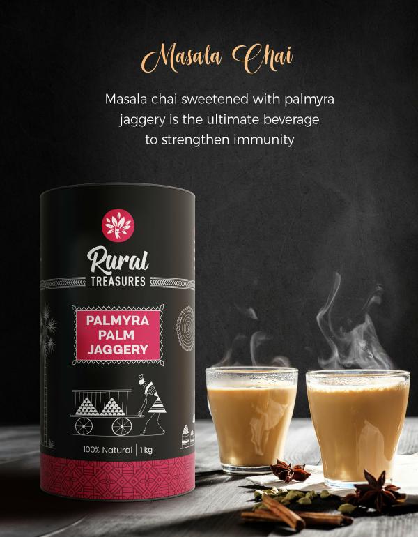 Palmyra Jaggery Powder (Tadgola) Jaggery Natural, Preservative Free