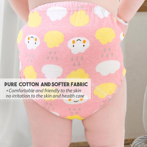 Bembika Pink Cloud Cotton Baby Potty Training Pants For Kids L JioMart