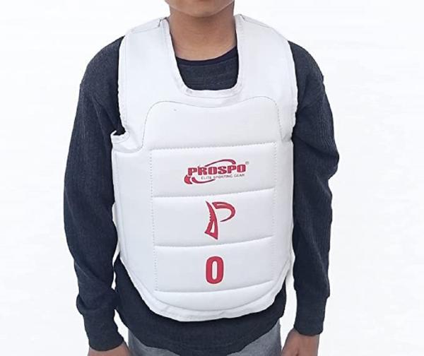 Prospo Karate Chest Protector, Chest Guard for Men, Chest Guard Wushu