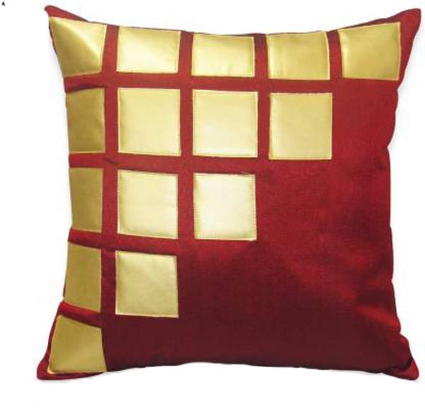 JDX Attractive Red Cushion Covers (16x16 Inches) JioMart