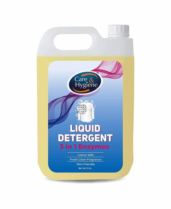 Care And Hygiene Liquid Detergent with 3 in 1 Enzyme 5 ltrs, JioMart