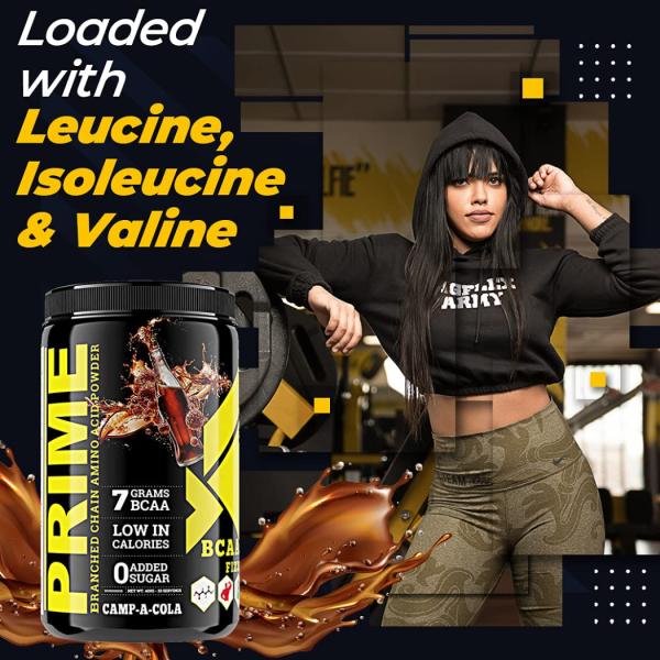 Bigflex Prime BCAA, 400Gm [ Cola Fizz ] Advanced Pre/Intra/Post