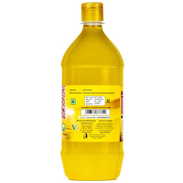 Karaikudi Wood Cold Pressed Groundnut Oil 6L (Marachekku Kadalai Ennai