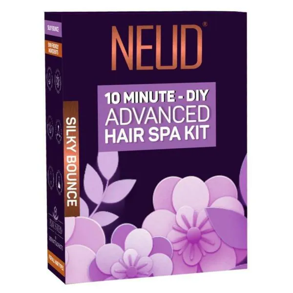 NEUD 4-Step DIY Advanced Hair Spa Kit for Salon-Like Silky Bounce at Home -  1 Pack (40 g) - JioMart