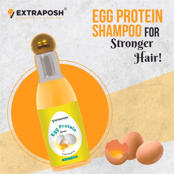 Egg Shampoo for Thick and Healthy Hair , Nourishing Egg Shampoo with