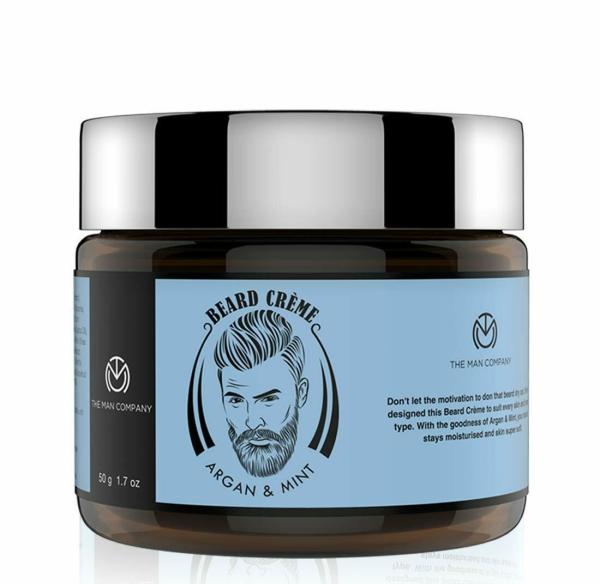 The Man Company Beard Softening Cream with Argan & Mint Best Softener