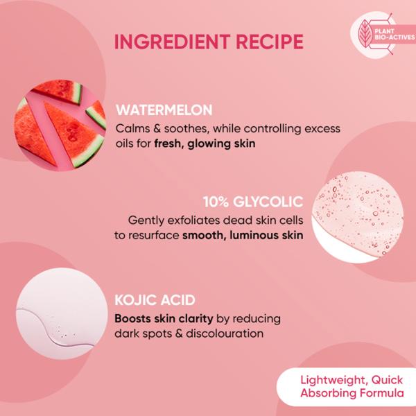 Dot & Key Watermelon 10 Glycolic Acid Glow Face Serum With KojicI