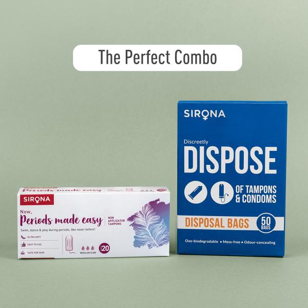 Sirona FDA Approved Premium Digital Tampon (Medium Flow) 40 Tampon (2