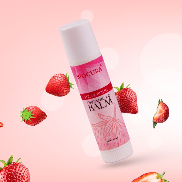 NATURAL & ORGANIC STRAWBERRY LUXURY LIP BALM JioMart