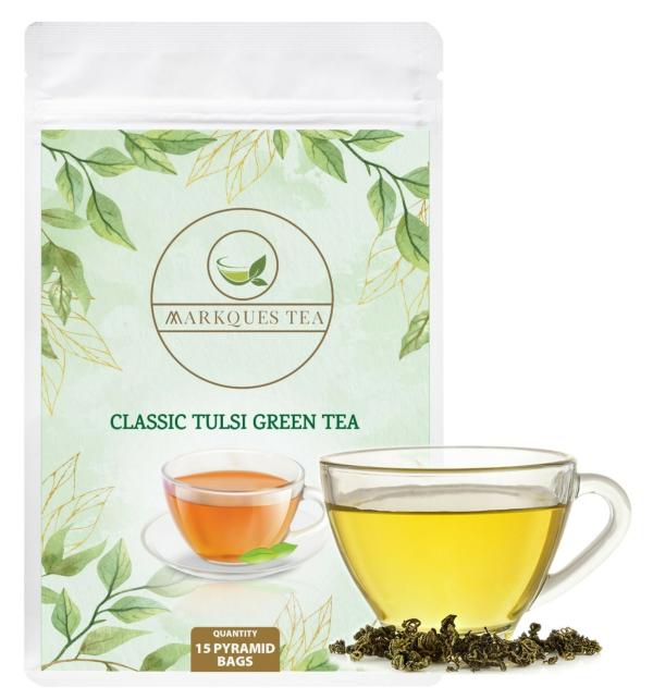 MarkQues Classic Tulsi Green Tea For Weight loss Management JioMart
